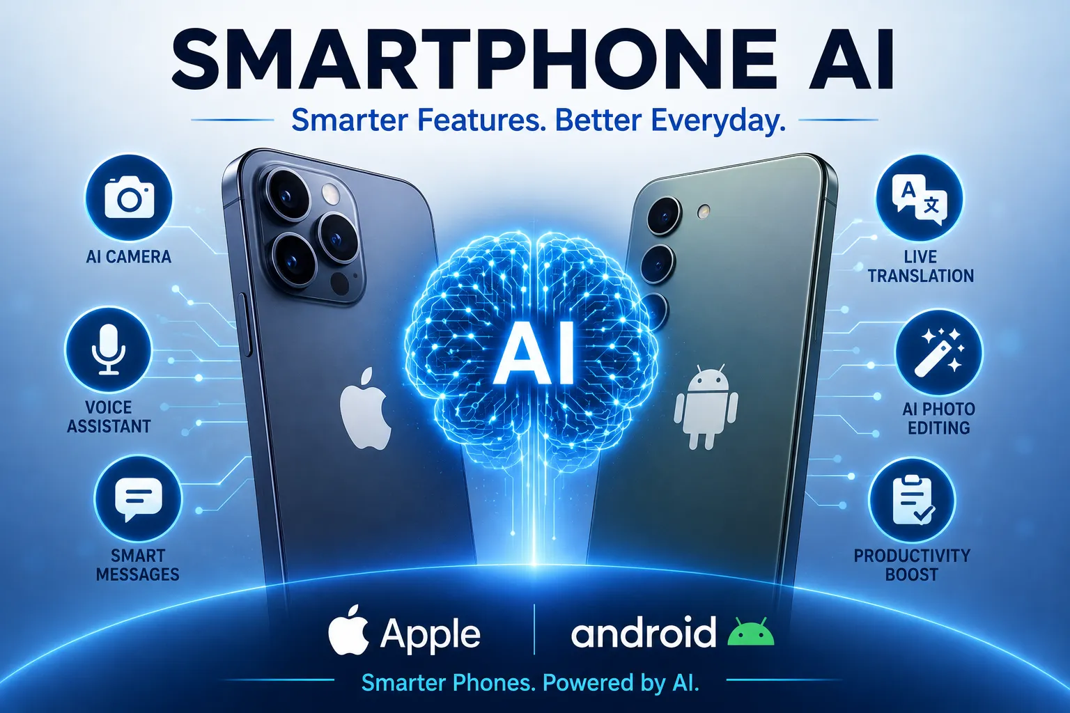 Apple and Android Makers Push New AI Features as Consumer Expectations Rise
